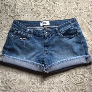 Paige Denim Cut Off Shorts Size 27